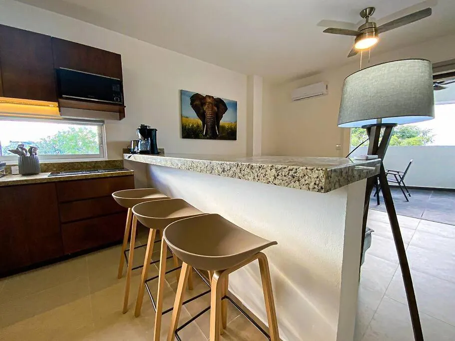 Departamento De Lujo A 10 Minutos De La Playa Lägenhet Playa del Carmen