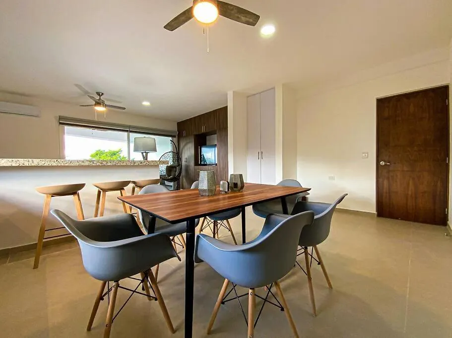Departamento De Lujo A 10 Minutos De La Playa Lägenhet Playa del Carmen